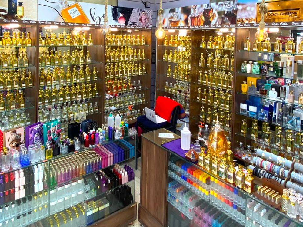 Intérieur boutique Prestige Parfumerie Boufarik